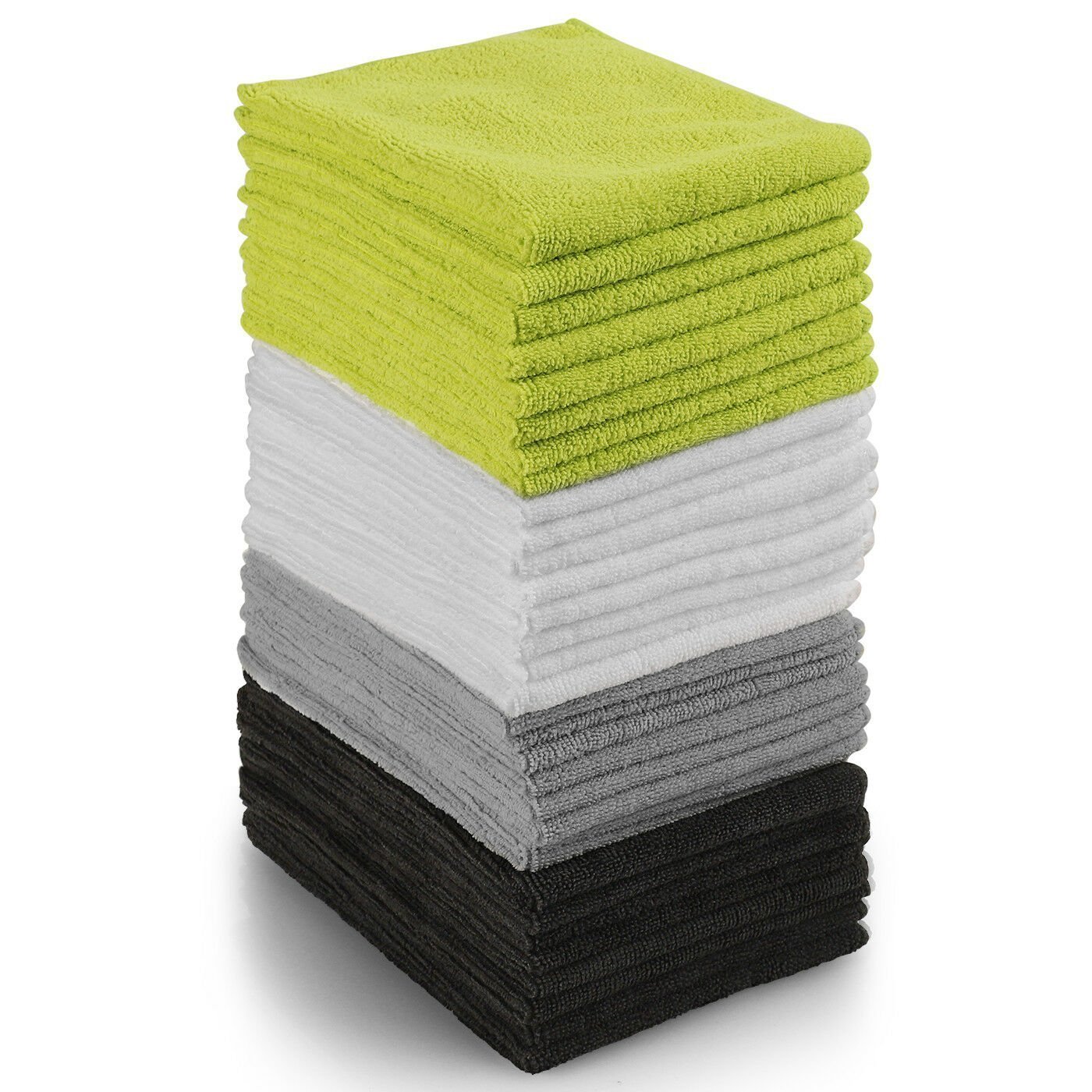 Microfiber Cleaning Cloth 5 Pack Set Towel Duster Rag for Car Truck Van SUV NEW 