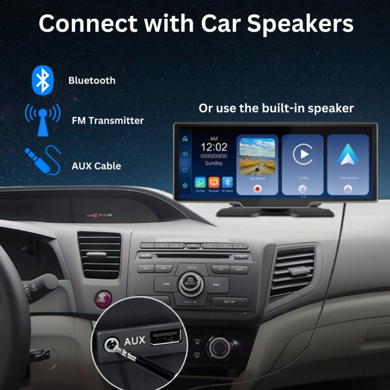 Connect with Car Speakers