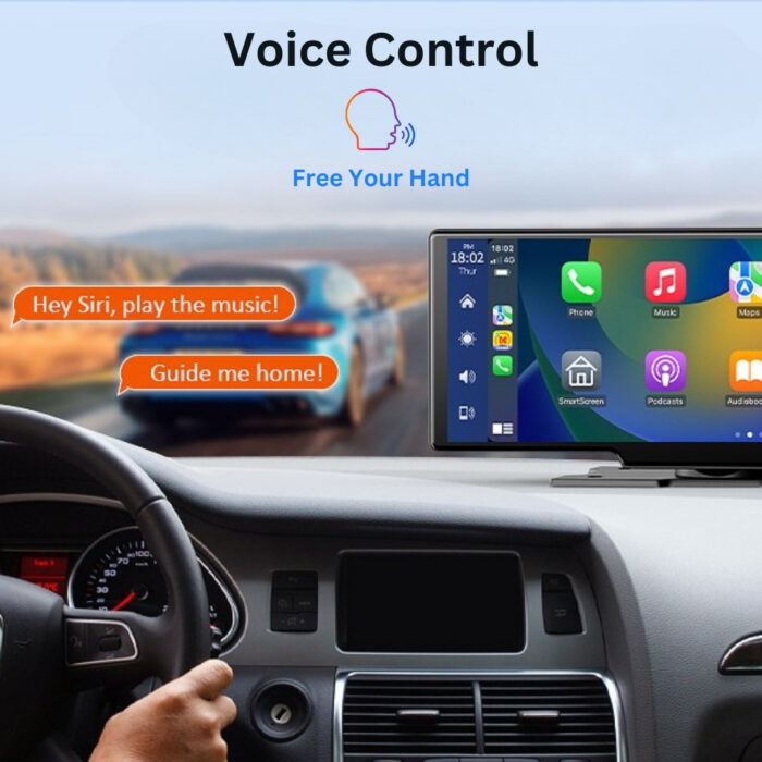 10.26-inch Car Stereo CarPlay & Android Auto, 4K Front, 1080P Rear Camera Bluetooth, GPS - Image 7